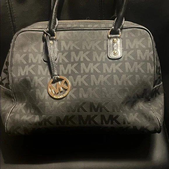 Michael Kors Black Signature Satchel
